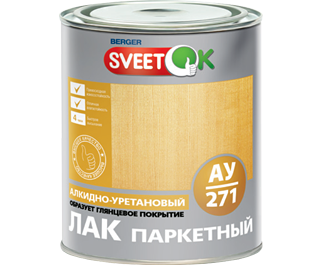 Лак АУ-271 Паркетный алкидно-уретановый