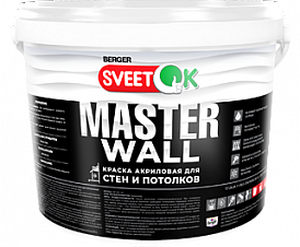 MASTER WALL<br> Краска акриловая для стен и потолков