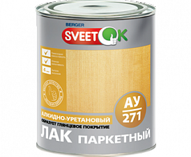 Лак АУ-271 Паркетный алкидно-уретановый