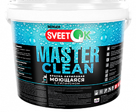 MASTER CLEAN<br> Краска акриловая моющаяся
