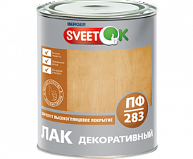 Лак ПФ-283 Декоративный